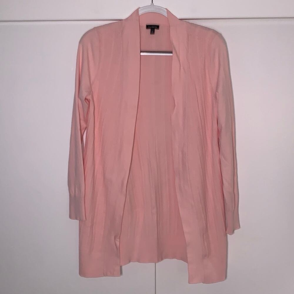 Talbots‎ pink duster sweater